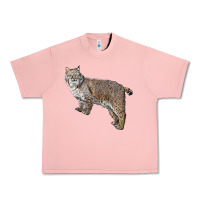 Salmon Bobcat Urban Heavy Tee - LillyAllenDesigns