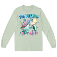 Matcha im turtley adorable turtle Long Sleeve Tee - MaliasSmallBusiness