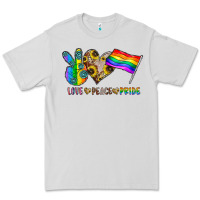 Peace Love Pride Premium Tee | Teevron