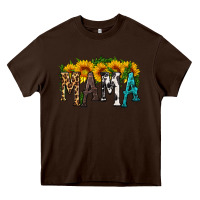 Chocolate Brown mama with sunflower Heavy Core Tee - HRA Design Shop
