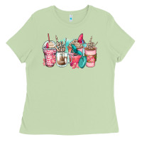 Matcha rock hand coffee cups Ladies Tee - Zillion Design Studio