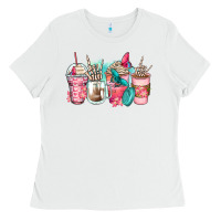 White rock hand coffee cups Ladies Tee - Zillion Design Studio