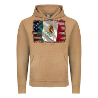 Vintage Camel mexico flag and usa flag Vintage Hoodie - AdoDesignShop
