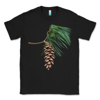 Black white pine cone Classic Tee - LillyAllenDesigns