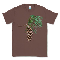 Chestnut white pine cone Classic Tee - LillyAllenDesigns