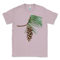 Lilac white pine cone Classic Tee - LillyAllenDesigns
