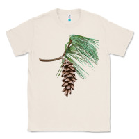 Natural white pine cone Classic Tee - LillyAllenDesigns