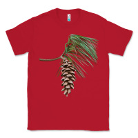 Red white pine cone Classic Tee - LillyAllenDesigns