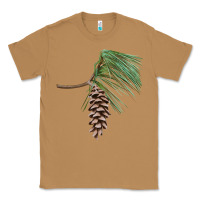 Toasted Coconut white pine cone Classic Tee - LillyAllenDesigns