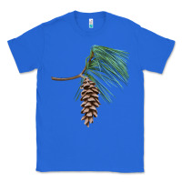 True Royal white pine cone Classic Tee - LillyAllenDesigns