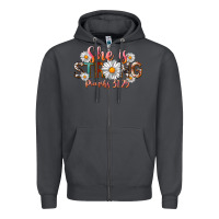 Smoke Western She Is Strong Zipper Hoodie - LillyAllenDesigns
