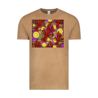 Vintage Camel mardi gras crawfish and lemons Vintage Tee - Jasminsmagicworld