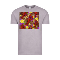 Vintage Zinc mardi gras crawfish and lemons Vintage Tee - Jasminsmagicworld