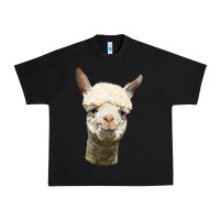 Black Alpaca Head Urban Heavy Tee - LillyAllenDesigns