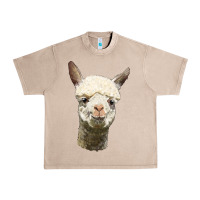 French Oak Alpaca Head Urban Heavy Tee - LillyAllenDesigns