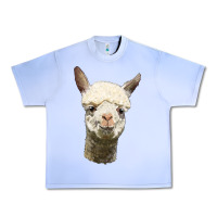 Grape Ice Alpaca Head Urban Heavy Tee - LillyAllenDesigns