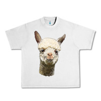Lunar Rock Alpaca Head Urban Heavy Tee - LillyAllenDesigns