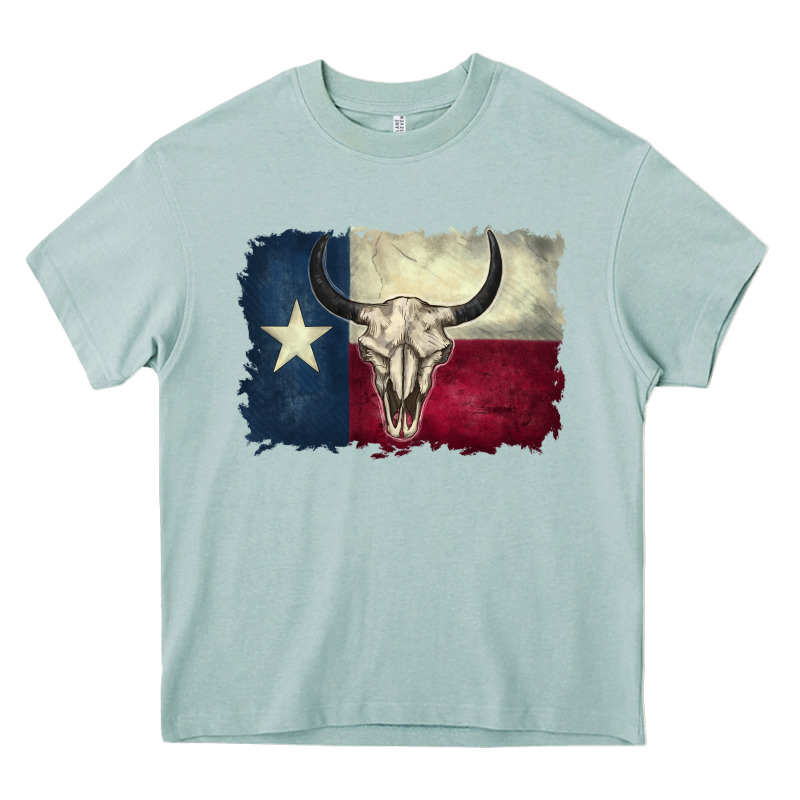 Texas Flag Heavy Core Tee by BarkalooDesign | Teevron