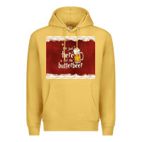 Antique Gold i'm just here for the butterbeer Premium Hoodie - TumblerDesignByShophia