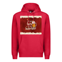 Cardinal i'm just here for the butterbeer Premium Hoodie - TumblerDesignByShophia