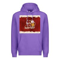 Purple i'm just here for the butterbeer Premium Hoodie - TumblerDesignByShophia