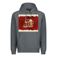 Rock i'm just here for the butterbeer Premium Hoodie - TumblerDesignByShophia