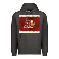 Smoke i'm just here for the butterbeer Premium Hoodie - TumblerDesignByShophia