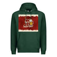 Sports Green i'm just here for the butterbeer Premium Hoodie - TumblerDesignByShophia