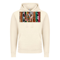 Vintage Artic western horses gemstone horse cowhide leopard floral background licens Vintage Hoodie - Artiststas