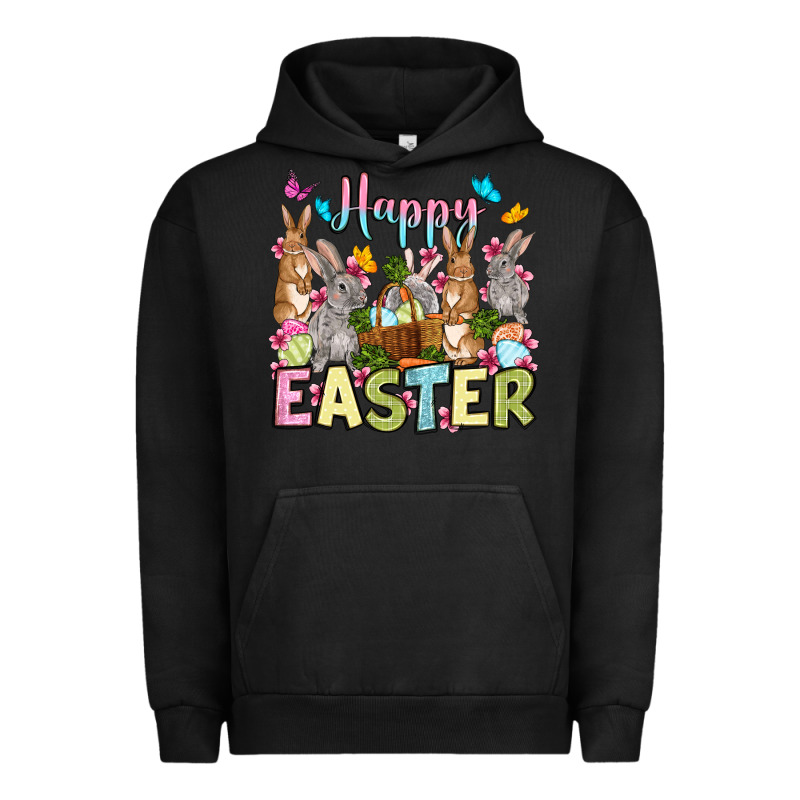 Happy Easter Bunnys Urban Hoodie by OliviaCreatesArt | Teevron