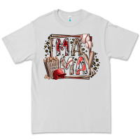 Dove Grey mama baseball Premium Tee - RacoonDesign