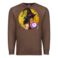 Chestnut Black Witch Premium Sweatshirt - texasbilliewilder