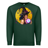 Sports Green Black Witch Premium Sweatshirt - texasbilliewilder