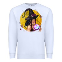 White Black Witch Premium Sweatshirt - texasbilliewilder