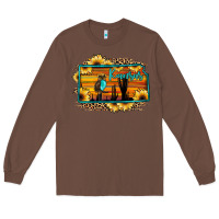 Chestnut kansas owl sunset sunflower map Long Sleeve Tee - JahusDesignShop