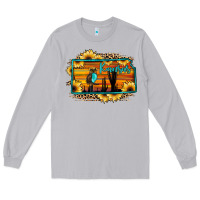 Moon Dust kansas owl sunset sunflower map Long Sleeve Tee - JahusDesignShop