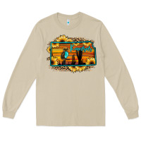 Mushroom kansas owl sunset sunflower map Long Sleeve Tee - JahusDesignShop