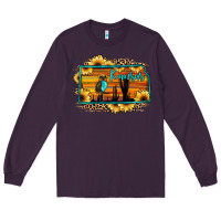 Plum kansas owl sunset sunflower map Long Sleeve Tee - JahusDesignShop