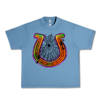 Pebble Blue halloween  horseshoe Urban Heavy Tee - Jasminsmagicworld