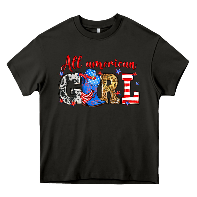All American Girl Heavy Core Tee by Neo Western | Teevron