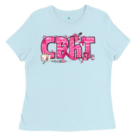 Baby Blue Breast Cancer CPHT Pharmacy Technician Ladies Tee - texasbilliewilder