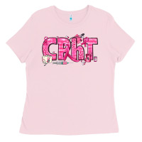 Bubblegum Pink Breast Cancer CPHT Pharmacy Technician Ladies Tee - texasbilliewilder
