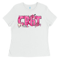 White Breast Cancer CPHT Pharmacy Technician Ladies Tee - texasbilliewilder
