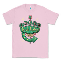 Bubblegum Pink irish lodge vacant Classic Tee - MaliasSmallBusiness