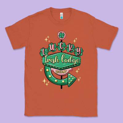Irish Lodge Vacant Classic Tee Designed By Maliassmallbusiness