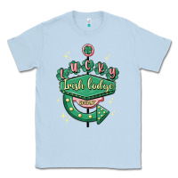 Dusty Blue irish lodge vacant Classic Tee - MaliasSmallBusiness