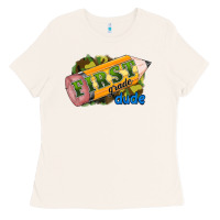 Bone first grade dude Ladies Tee - RanaPortraitStore