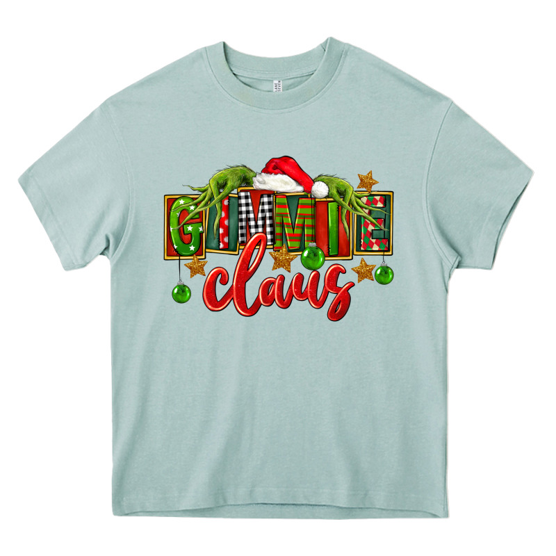 Christmas Gimmie Claus Heavy Core Tee by FaDigitalArtStudio | Teevron