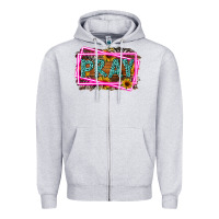 Heather Grey Western Pray Religious Zipper Hoodie - LillyAllenDesigns
