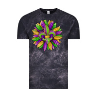 Cloud Black mardi gras carnival sunflower Vintage Tee - Jasminsmagicworld